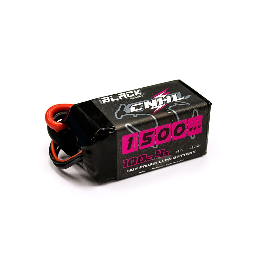 CNHL BLACK SERIES 1500mAh 14.8V 4S 100C Lipo Battery XT60 Plug for RC Drone FPV Racing