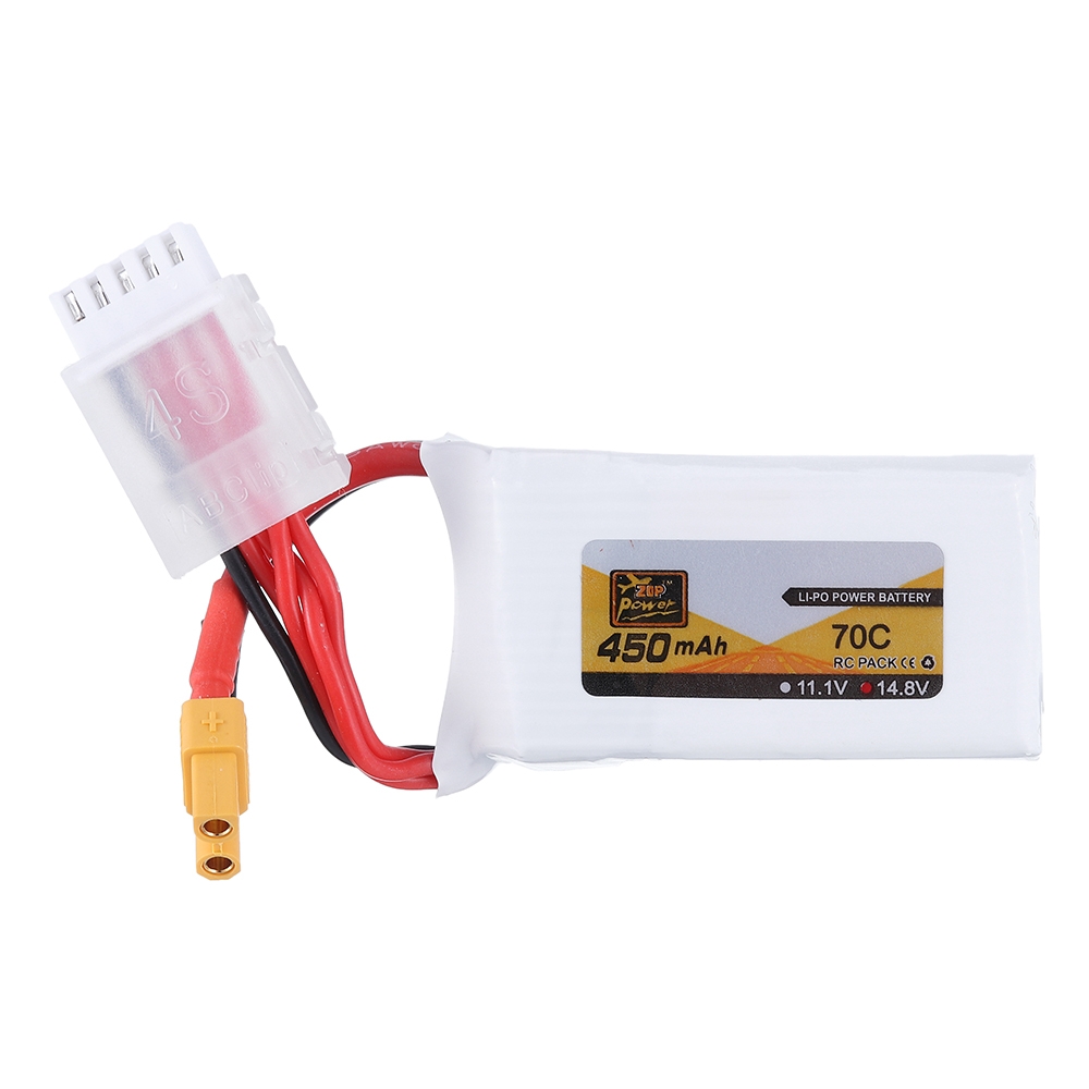 ZOP Power 14.8V 450mAh 70C 4S Lipo Battery XT30 Plug for BETAFPV HX115 T700