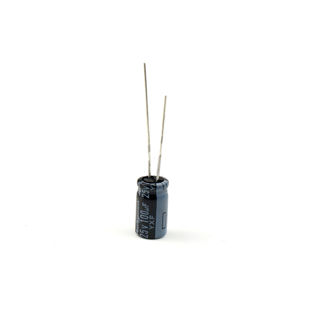 10 PCS 25V 100UF Electrolytic Capacitor 6x11mm YXF for 20x20mm ESC RC Drone FPV Racing