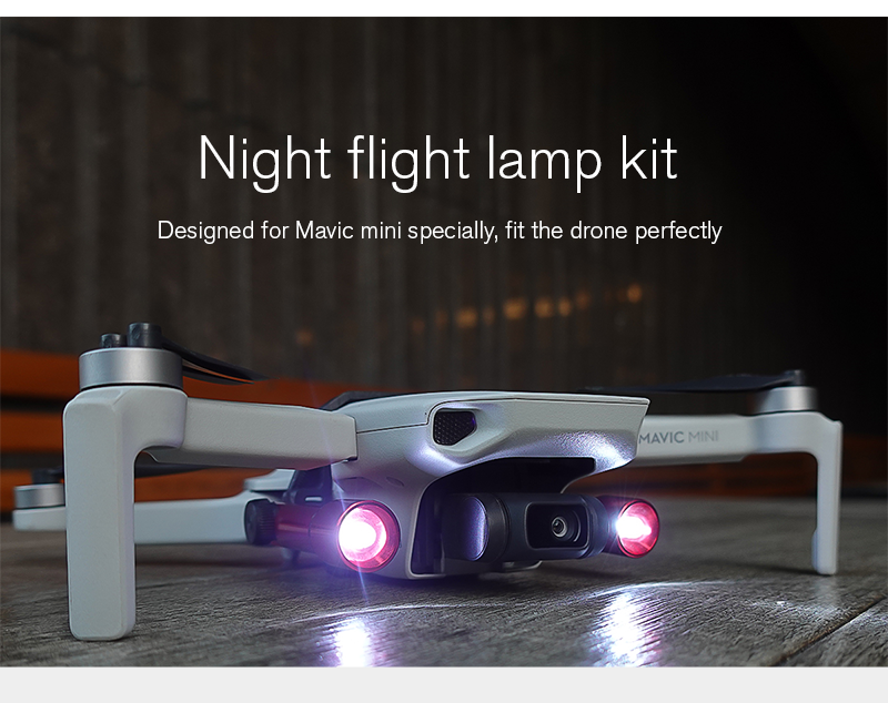STARTRC LED Night Flying Combo Kit Fill Lights Lamp Searchlight Flashlight for DJI Mavic Mini RC Drone