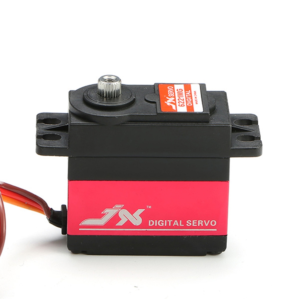 JX PDI-6221MG 20KG Large Torque Digital Standard Servo 180 Degree 2pcs