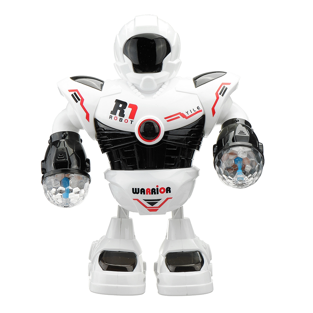 YILE R1 ABS Smart Music Dancing RC Robot Toy With Shining Light Gift For Children