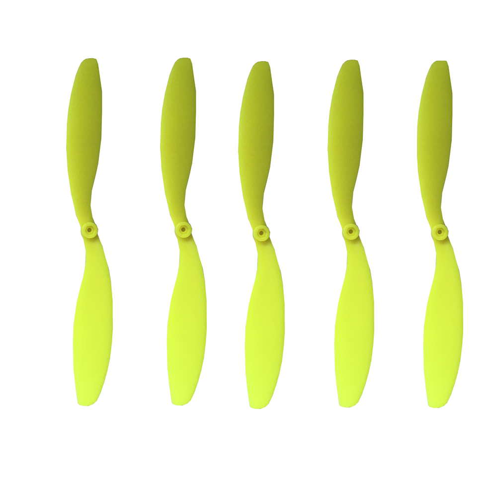 5pcs 8043 F3P Fluorescent Green Propeller for RC Airplane Spare Part