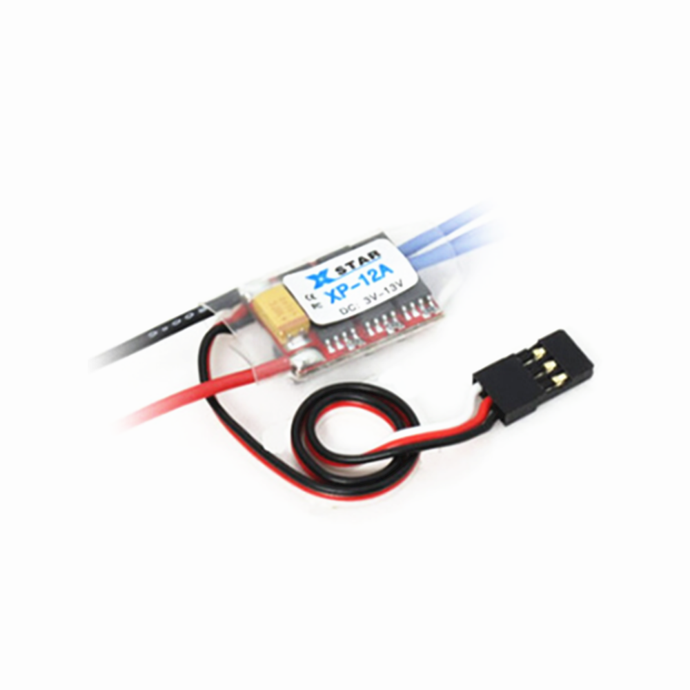 XSTAR XP-12A 1-3S 8g ESC Electronic Speed Control for Fixed-wing RC Aircraft Helicopter