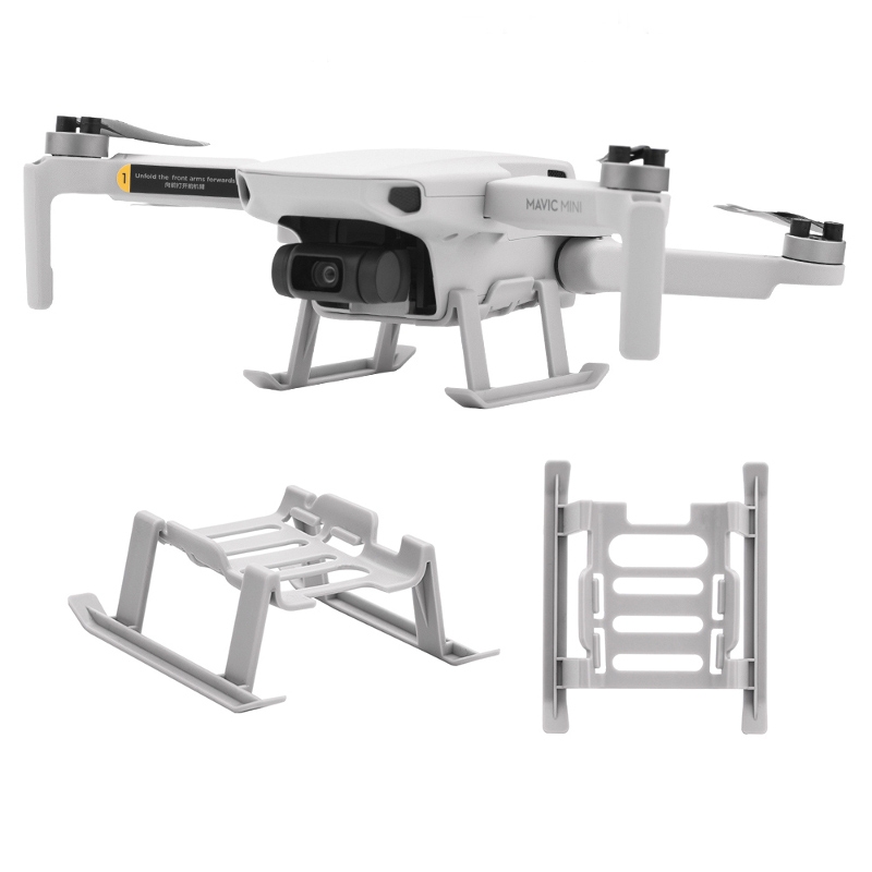 Quick Release Extended Landing Gear Skid Heightened 22mm Protector Feet for DJI Mavic Mini RC Drone
