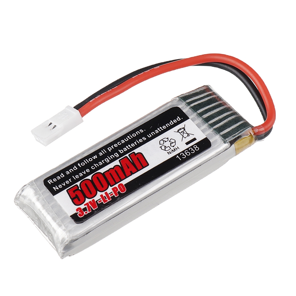 RGT 13638 3.7V 500MAH Lipo Battery For 1/24 136240 V2 RC Car Rock Crawler Off-road Vehicle Models Parts