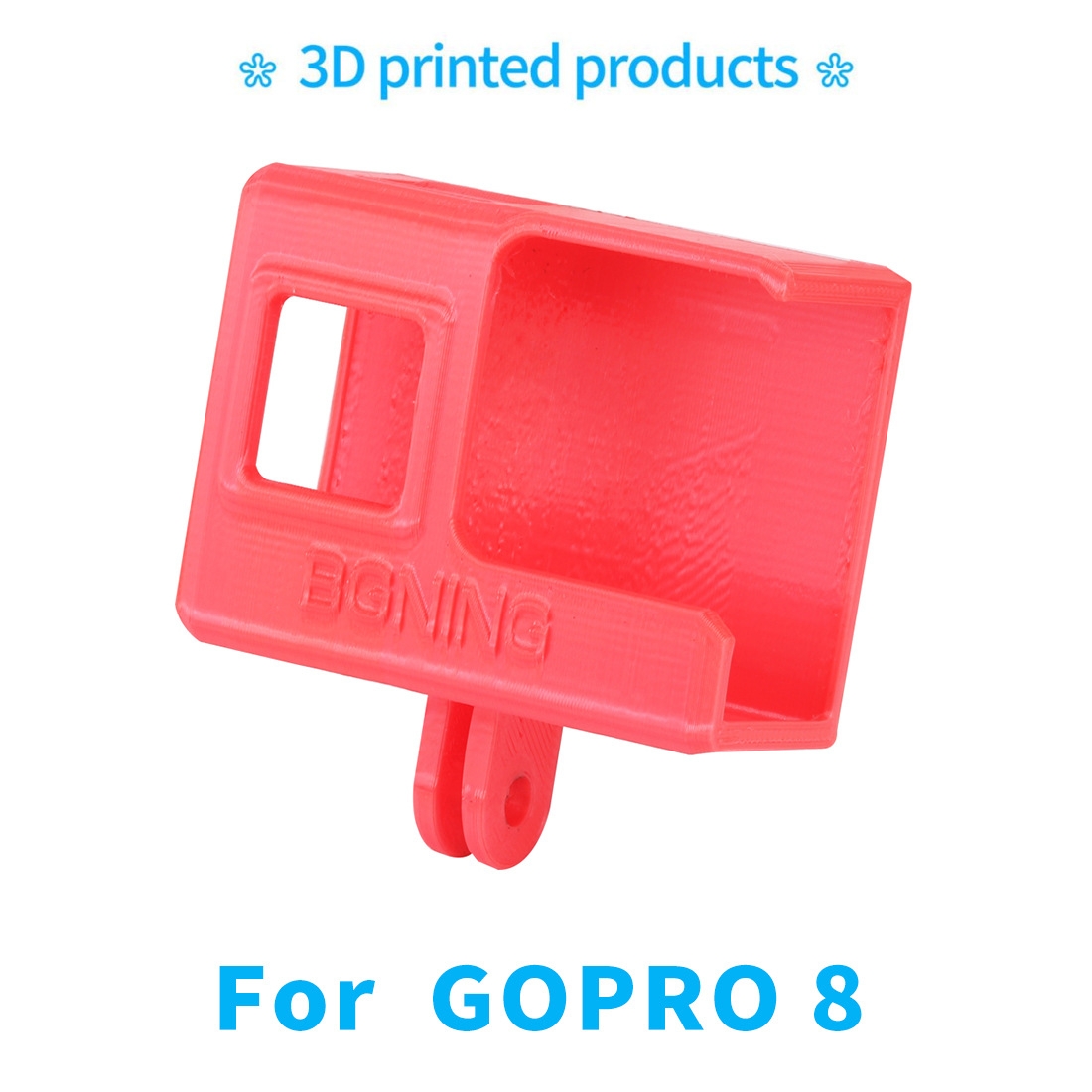 For GoPro Hero 8 Camera Sleeve TPU Action CAM Cover Mount Shell 3D Printed Anti Collision