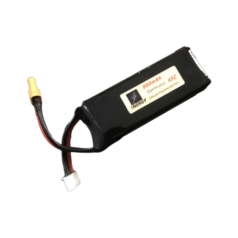 ENERGY 11.1V 800mAh 45C 3S XT60 Plug Lipo Battery For OMPHOBBY M2 RC Helicopter