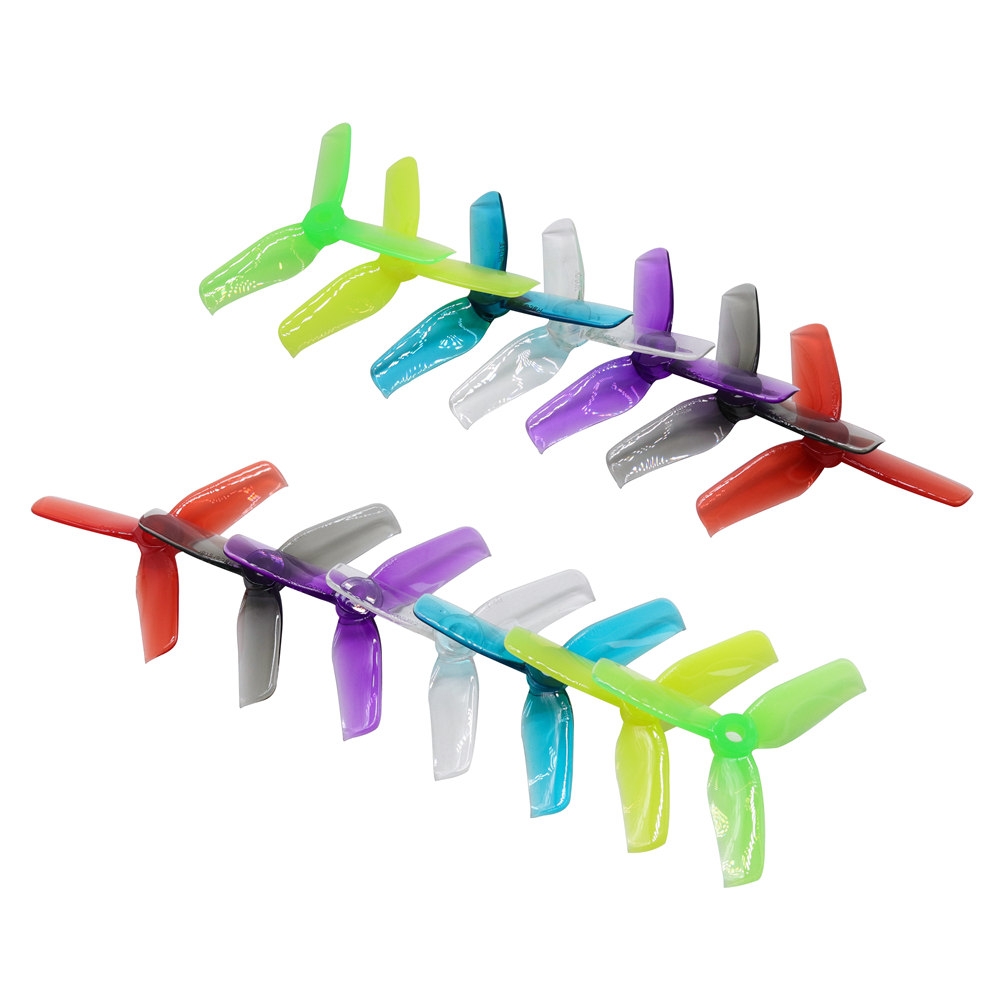 4 Pairs Racerstar Tornado 3040 3x4 3 Inch 3-Blade Propeller for 1306-1806 Motor RC Drone FPV Racing