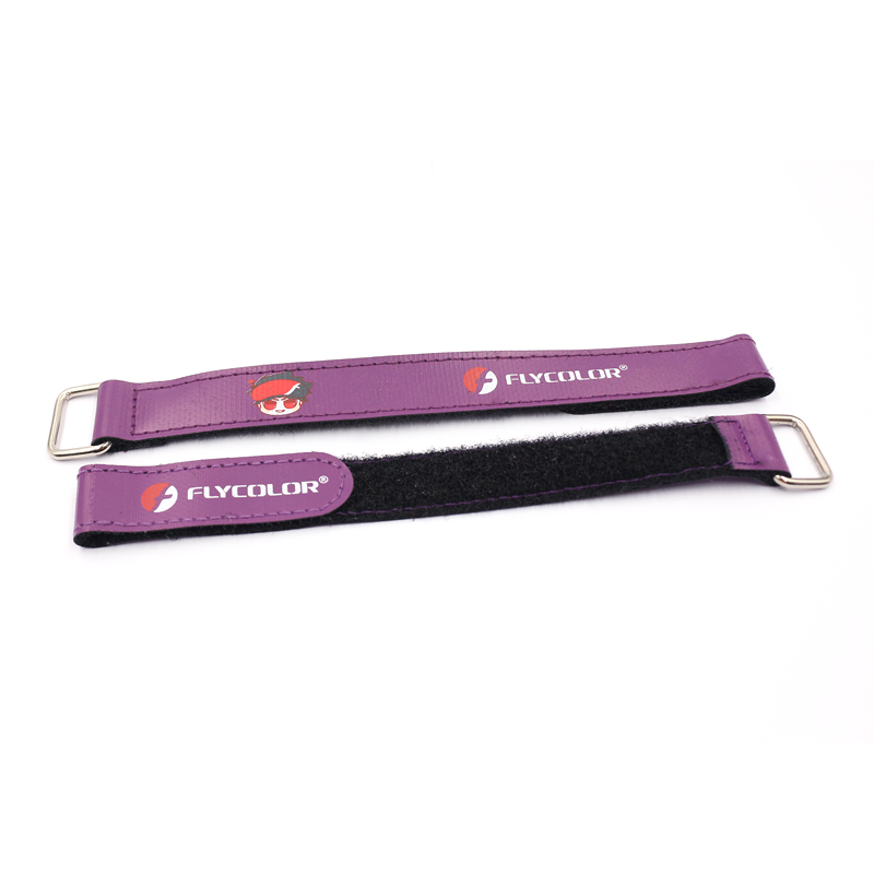 2 PCS Flycolor 3x18.5cm Lipo Battery Strap Anti-slip for RC Drone FPV Racing Frame Kit