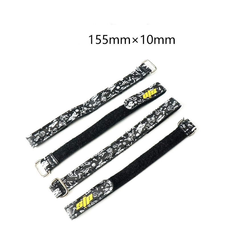 2PCS STP FPV Strap Nylon Graffiti Battery Tie 155*10mm Durable For FPV Racing RC Drone