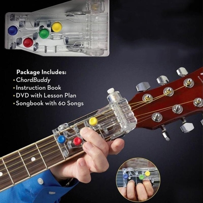 Guitar Teaching Aids Fingertip Pain-proof Cots Guitar Aid for Guitar Practice