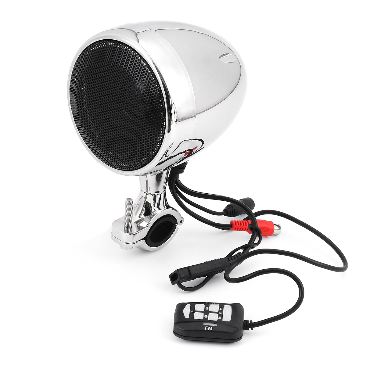 300W Waterproof Bluetooth Motorcycle Stereo Speaker with Built-In D-Class Amplifier