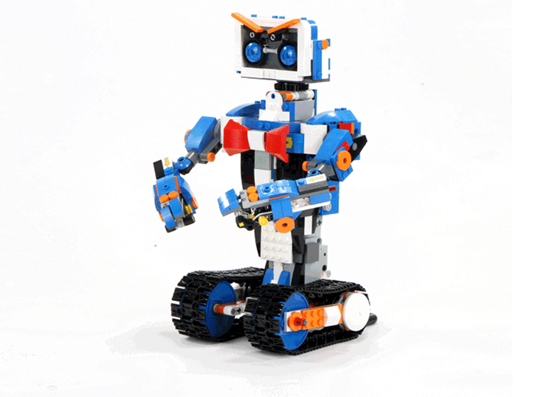 Mould King DIY Smart RC Robot 2.4G Block Building Programmable APP/Stick/Voice Control Assembled Robot Toy