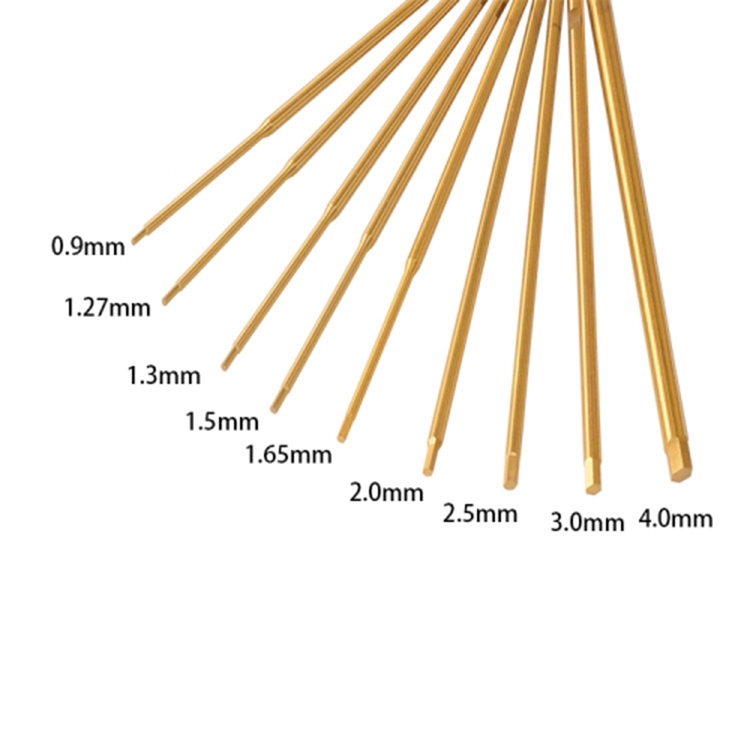 RJX Titanium 0.9/1.27/1.3/1.5/2.0/2.5/3.0/4.0mm Hex Screwdriver Bit Repairing Tool For RC models