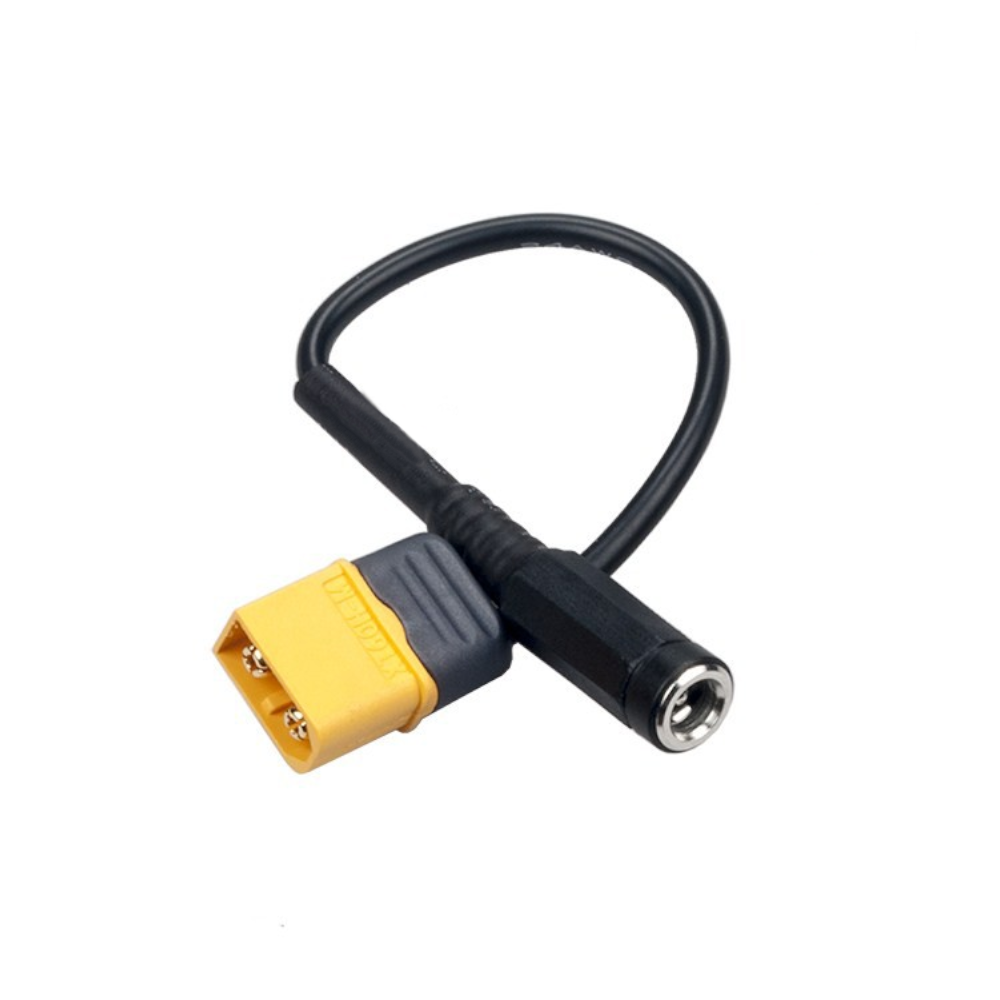 XT60 Male/Female Plug to 5.5*2.1 DC Male Plug Charger Adapter Cable For Fatshark ACE LiPo Battery