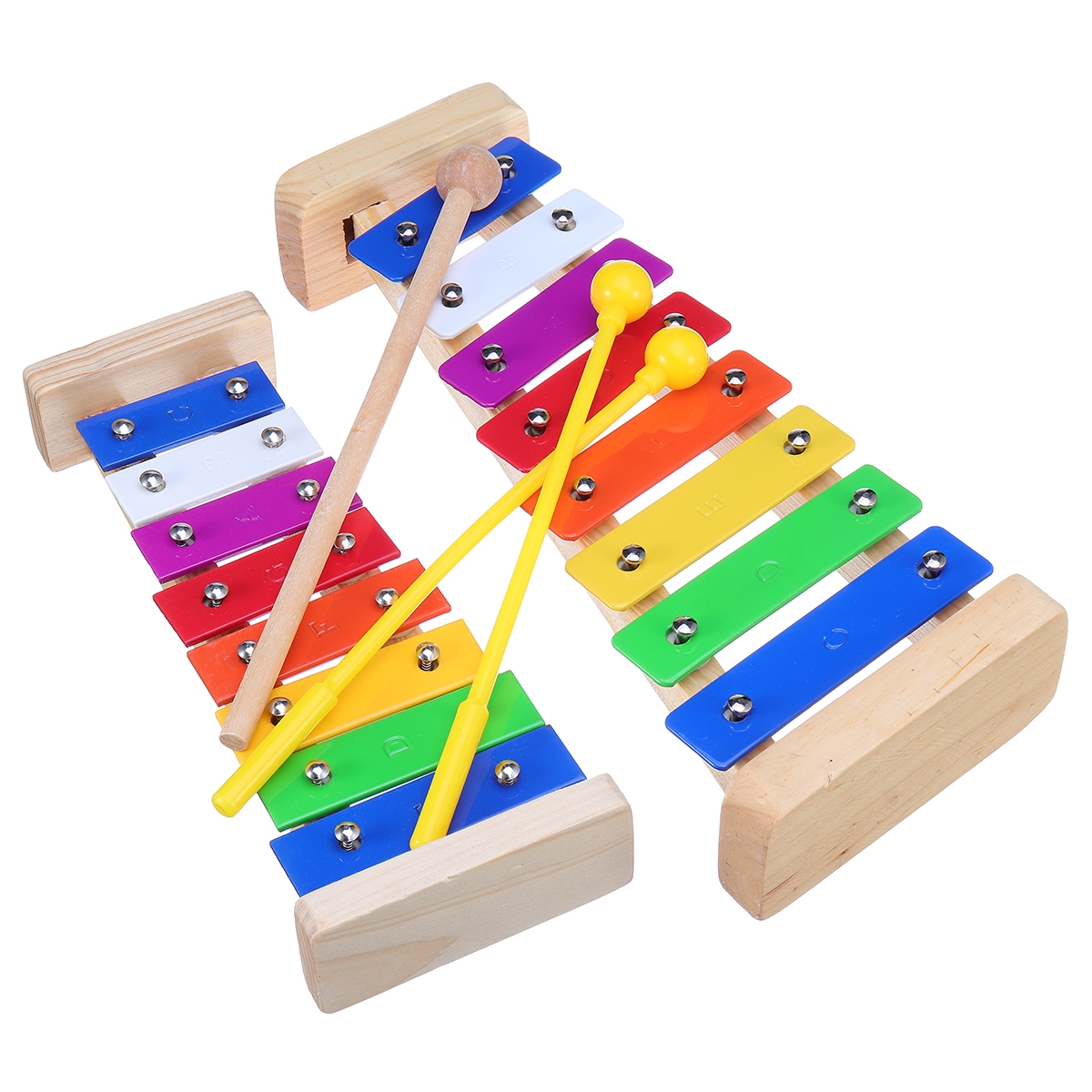 8 Notes Wooden Xylophone Education Musical Toy for Children