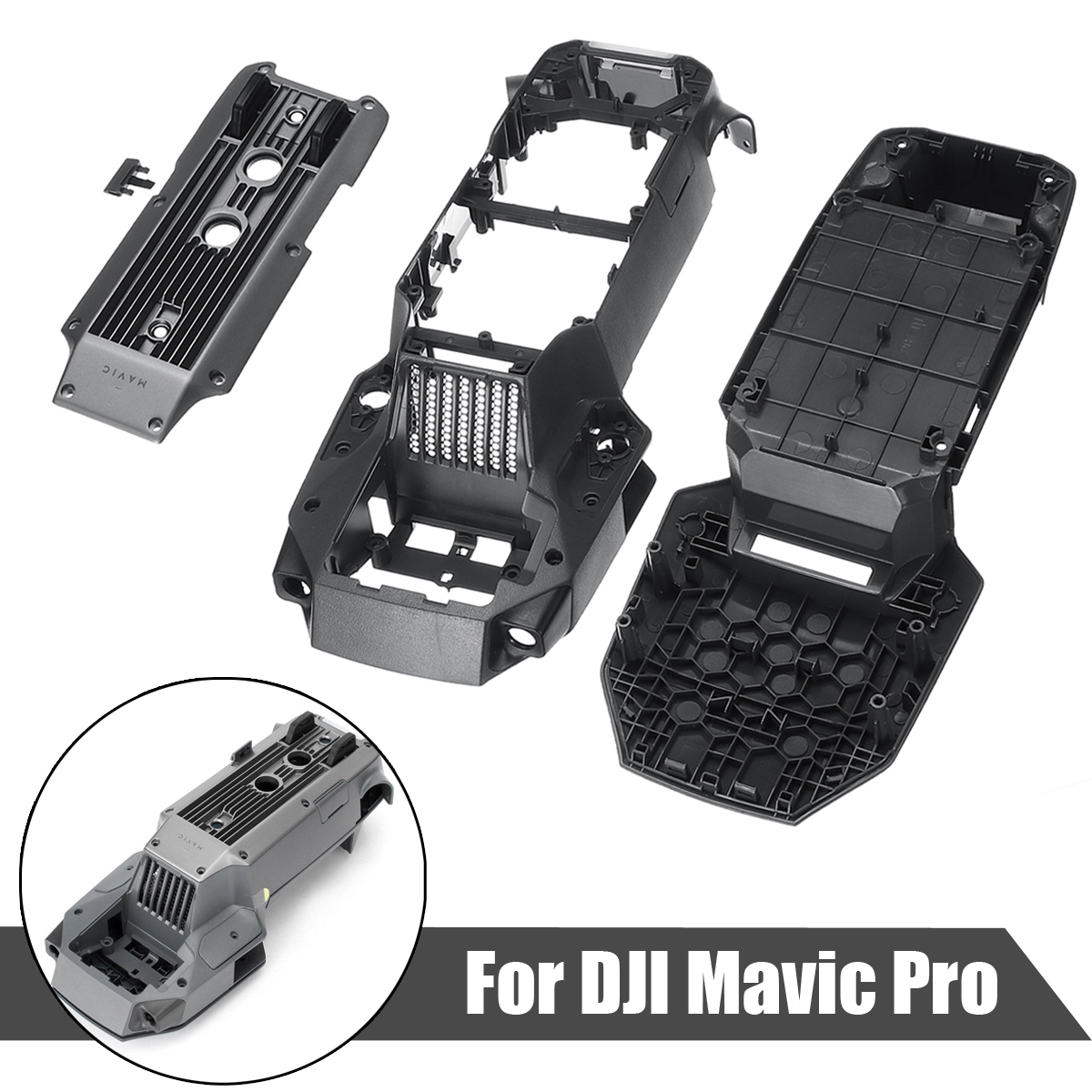 Top Shell Middle Frame Bottom Cover Repair For DJI Mavic Pro