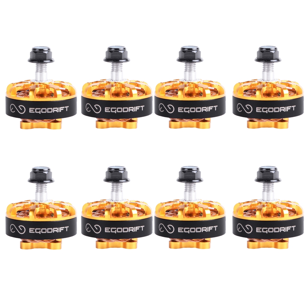 8X EGODRIFT ATOM BABY 2306 1700KV 6S GOLD EDITION Brushless Motor