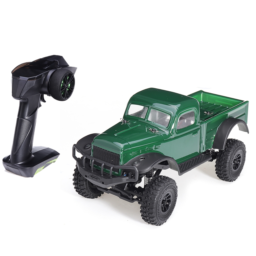 K1 1/18 2.4G 4WD RC Car Electric Off-Road Full Proportional Crawler with LED Light RTR Model