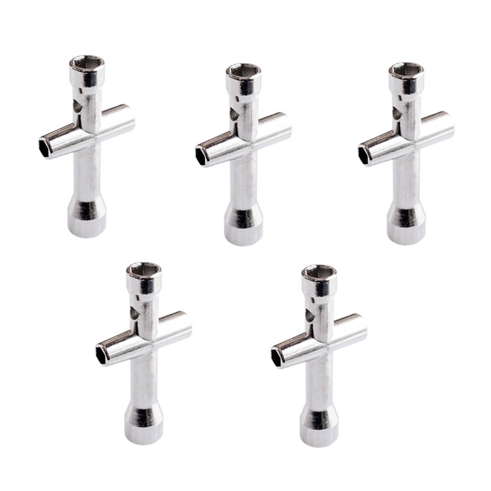 5PCS Mini M2 M2.5 M3 M4 Screw Nut Cross Wrench Sleeve For RC Models