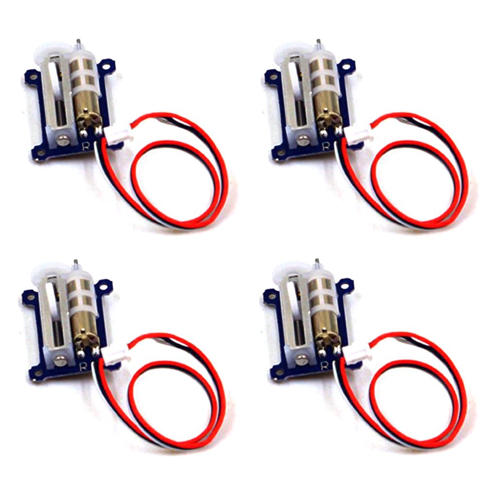 4PCS 1.5g 180 Degree Nylon Gear Digital Linear Micro Servo Right Rudder 3.7V-5V For Micro RC Airplane