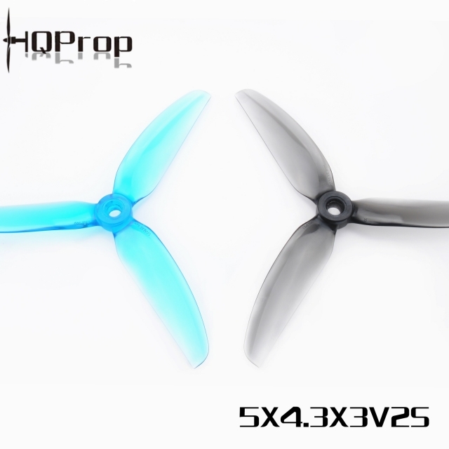 HQ Freestyle Prop 5X4.3X3V2S (2CW+2CCW) Poly Carbonate Propeller For FPV Racing RC Drone