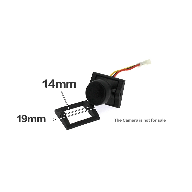HBRC Camera Lens Mount Adapter 14mm to 19mm for Caddx EOS2 Runcam Nano2 Reptile GEPRC iFlight XL5/SL5 FPV RC Drone