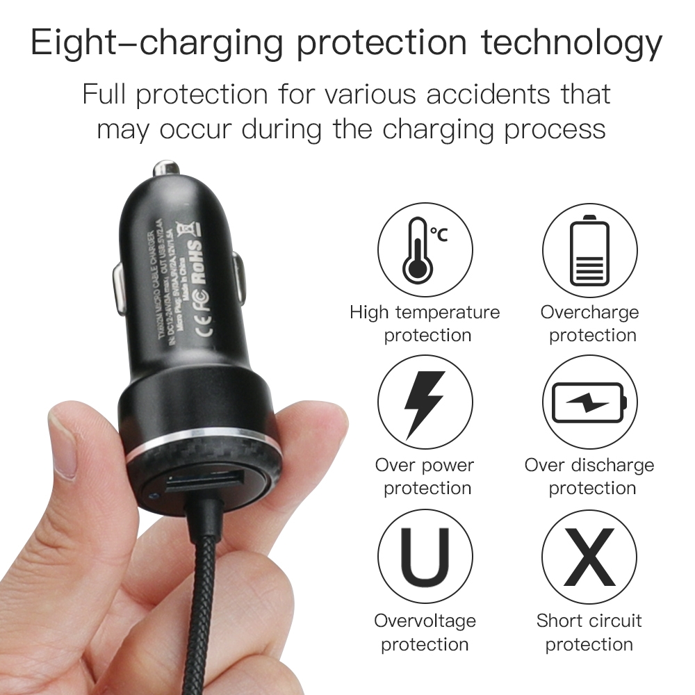 DC12-24V/3A Car Charger for DJI Mavic mini RC Drone