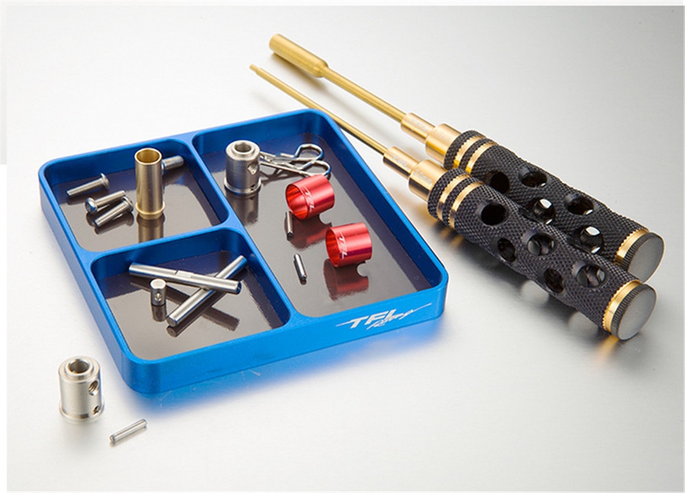 TFL TNF01 Aluminum Alloy Magnetic Tray Multi-Purpose Screws Holder Plate RC Model Parts Tools