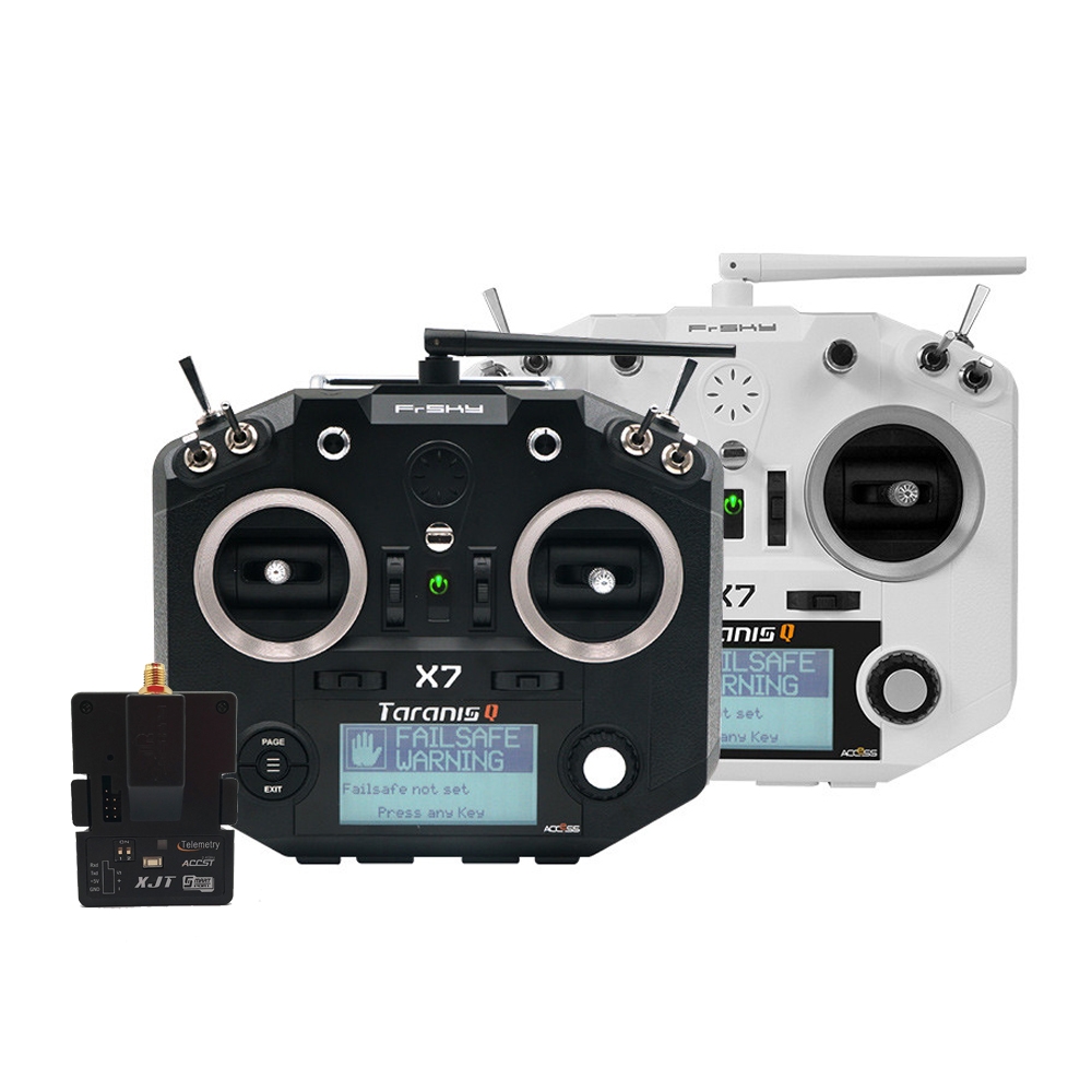 FrSky Taranis Q X7 ACCESS 2.4GHz 24CH Mode2 Transmitter with XJT ACCST SYSTEM Module for RC Drone