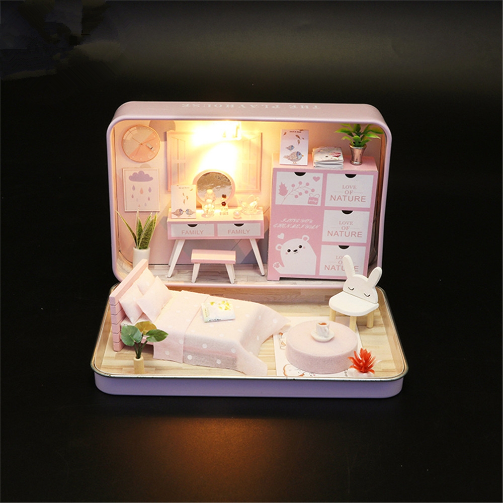 Hoomoda DIY Doll House Romantic Theater Kid Girl Gift S932