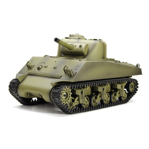 Heng Long 3898-1 2.4G 1/16 US Sherman M4A3 Tank Radio Control Battle Tank