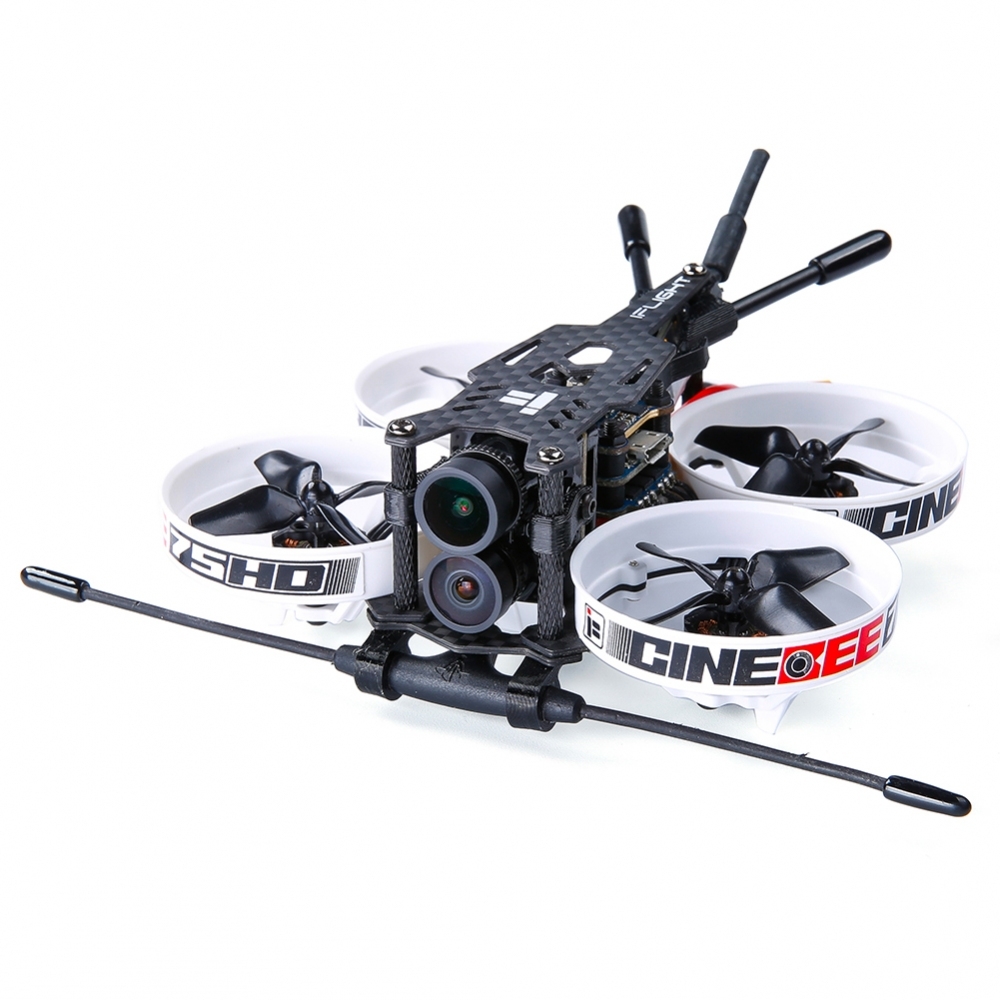 IFlight Cinebee Hybrid 4K 75mm F4 Whoop FPV Racing Drone PNP BNF w/ Runcam Hybrid 4K Camera