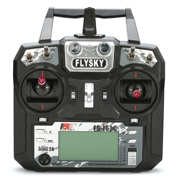 Flysky FS-i6X i6X 10CH 2.4GHz AFHDS 2A RC Transmitter With FS-iA10B Receiver for FPV RC Drone