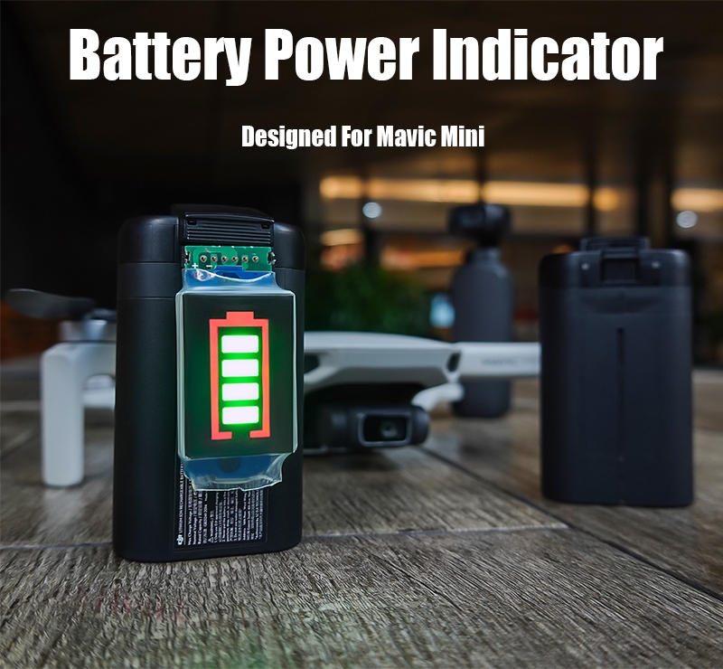 STARTRC Battery Power Capacity Indicator Board Safety Warning for DJI Mavic Mini Drone