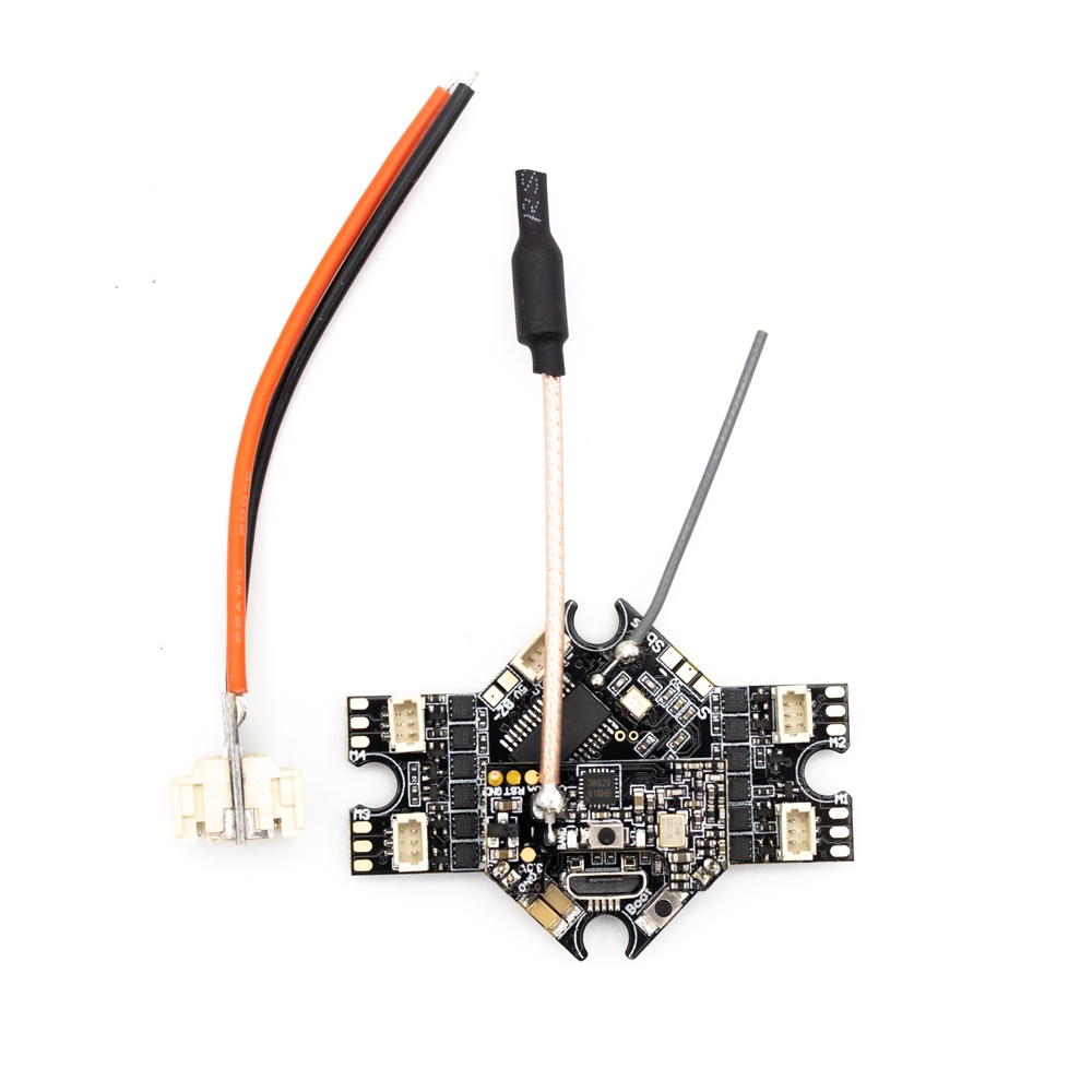 EMAX Tinyhawk II 75mm 1-2S Whoop Spare Part AIO F4 Flight Controller 5A BlHeli_S ESC 25/100/200mw VTX SPI Receiver Board