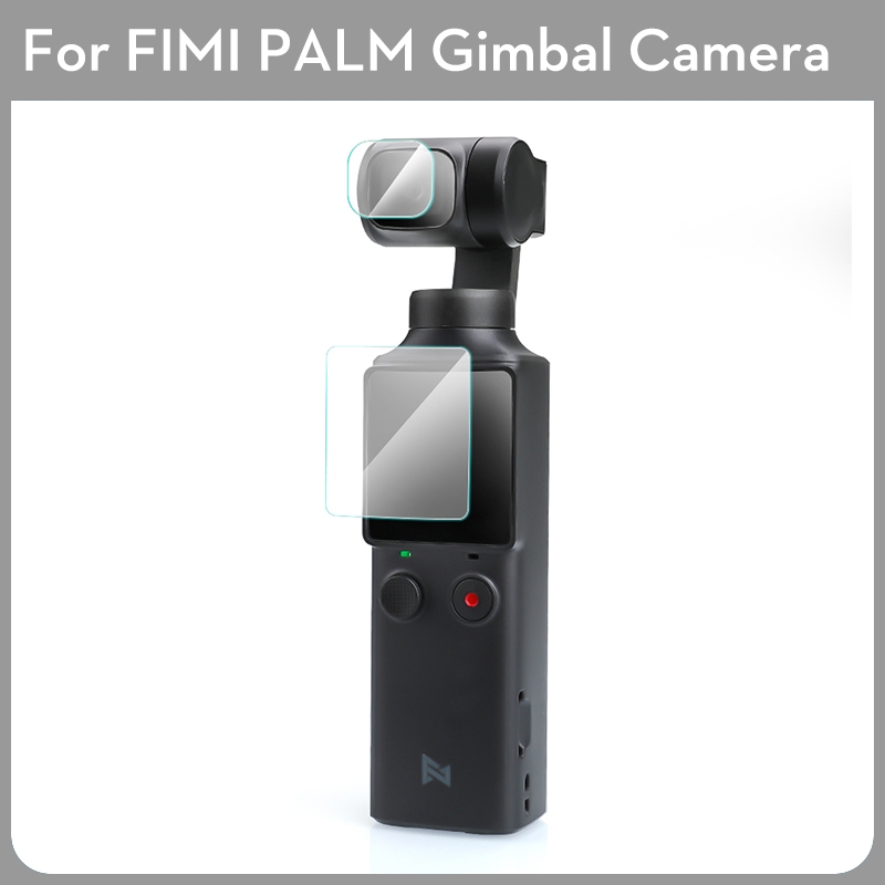 For FIMI PALM Pocket Tempered Glass Screen Film Protective Explosion-proof Film Set for Palm Camera Handheld Gimbal Accessories