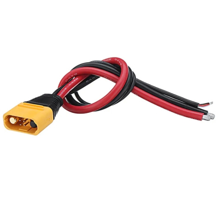 RJXHOBBY Amass AS150U Connector Adapter Cable Anti Spark with Signal Pin with Short Silicone Wire Protective Cover