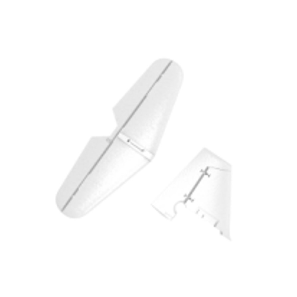 Volantex TrainStar Ascent 747-8 1400mm RC Airplane Spare Part Horizontal & Vertical Tail Wing Set