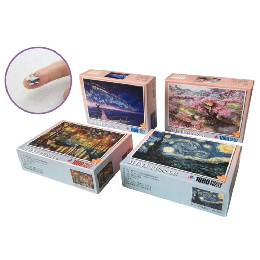 1000 Pcs Of Puzzle Adult Decompression Scenery Series Jigsaw Puzzle Toy