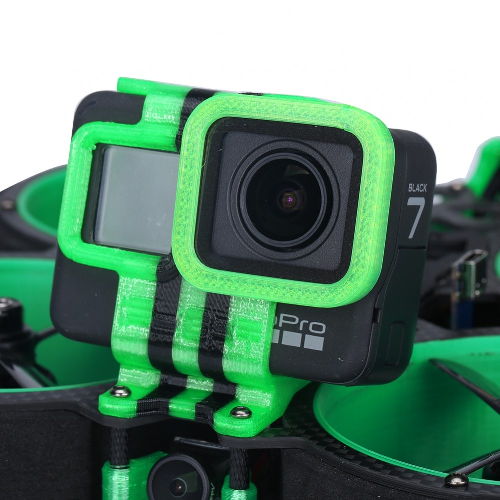 iFlight Green Hornet FPV Racing Drone 3D Printed TPU Camera Mount for Gopro Hero 5 / 6 / 7