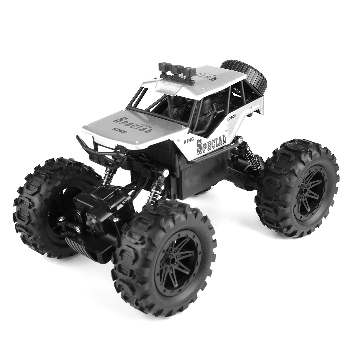 1/14 2.4G RC Car Crawler Truck Metal Body Vehicle Models Toys