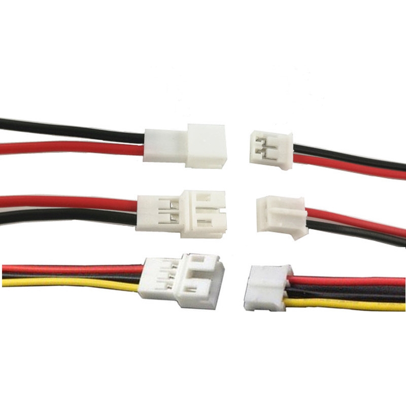 Micro PH 2.0mm Electrical Connector Kit - 100mm Wire Pigtails 2/3/4/5/6 Pin Male & Female