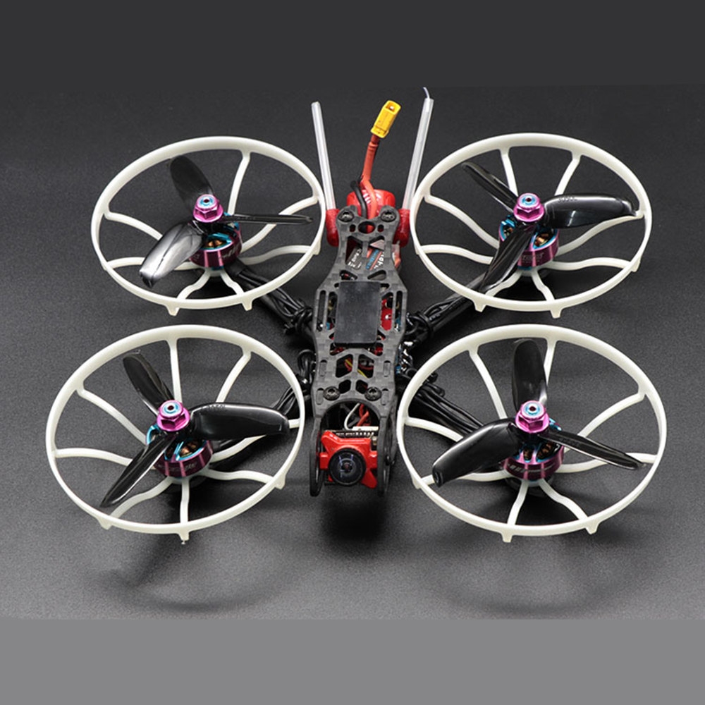 HSKRC Turtle 149 149mm 3 Inch Frame Kit w/ Propeller Protective Guard for Whoop RC Drone FPV Racing