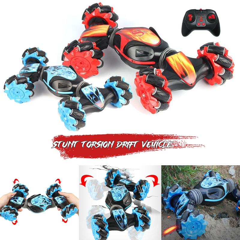 RC Car Stunt Car Gesture Remote Control Twisting Off-Road Vehicle Drift Light Music Driving Vehicle Models