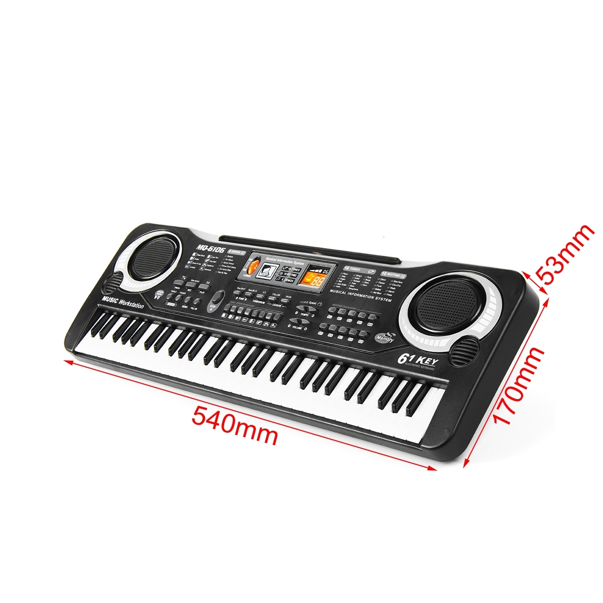61 Keys Children's Electronic Keyboard Organ Piano Set With Microphone Set
