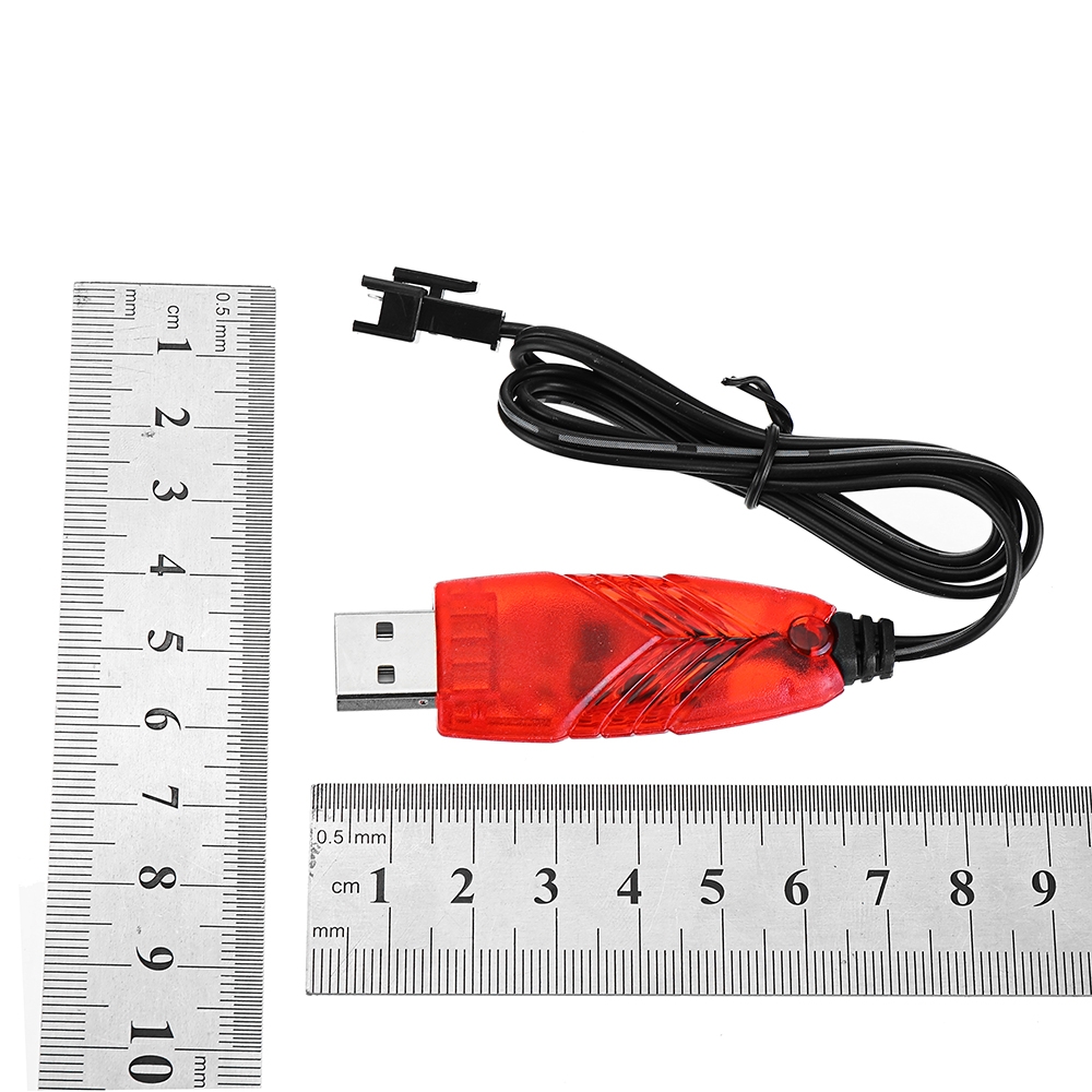 KYAMRC 2811 USB Charging Cable 4.8V Battery Charger 1/20 RC Car Vehicles Spare Parts