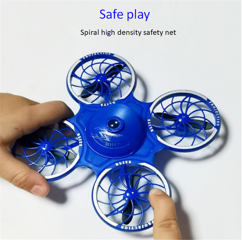 Projection Doll 2-in-1 DIY Induction Interactive UFO With Headless Mode Altitude Hold RC Drone Quadcopter