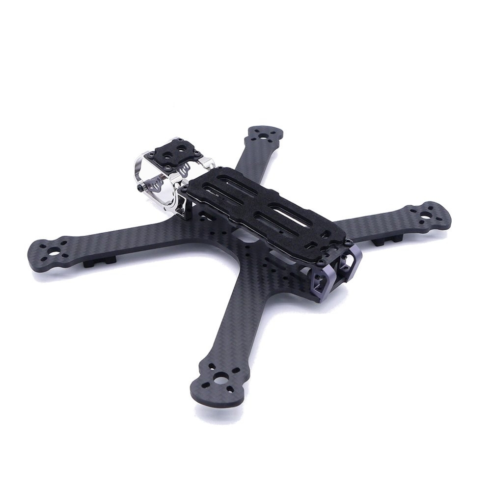 Fonster Badger CC5 236mm 5inch Carbon Fiber Quadcopter Frame Kit 4mm Bottom Plate Kit For FPV Freestyle RC Racing Drone